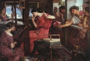 John William Waterhouse Penelope and the Suitors France oil painting artist